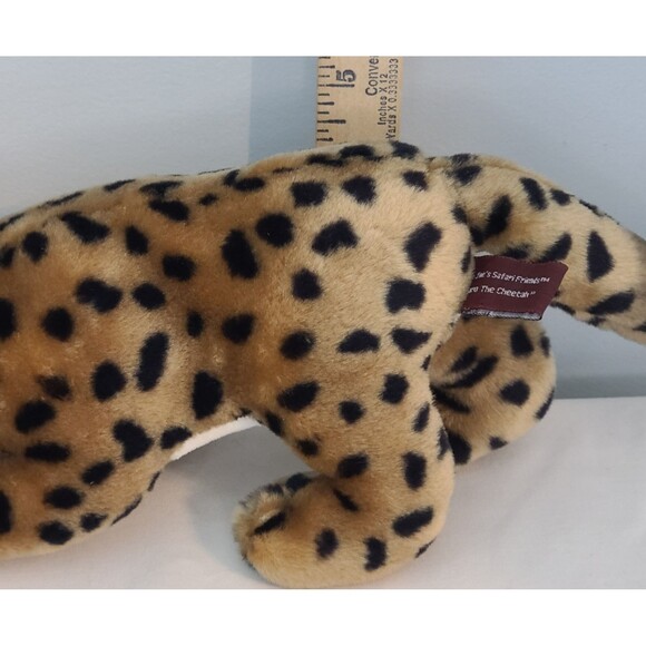Jungle Joe Safari Friends Charo The Cheetah With Sound Stuffed Animal Plush 14" - Picture 11 of 11